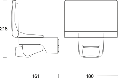 Steinel Strahler XLED HOME 2 SW   033071 