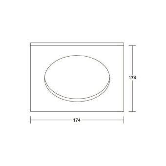 Brumberg Abdeckrahmen, schwarz  81216080 