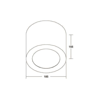 Brumberg Anbaugehäuse, rund,    81230080 