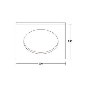 Brumberg Abdeckrahmen, weiss    81217070 
