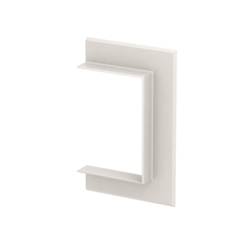 OBO G-AWAO90130RW Wandabschlussblende 