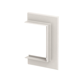 OBO G-AWAO70130RW Wandabschlussblende 