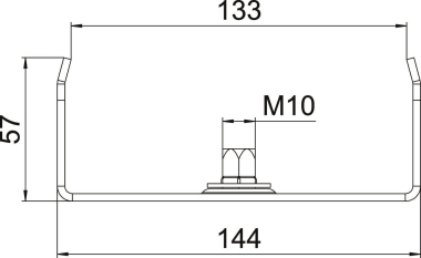OBO MAH 60 150 FS Mittenabhängung 