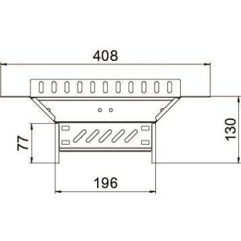 OBO RAA 620 FSK SW Anbau-Abzweigstück f. 