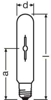 Osram HCI-TT 70W/942 NDL PB E27 FLH1 