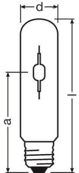 Osram    HCI-TT 150W/942 NDL PB E40 FLH1 