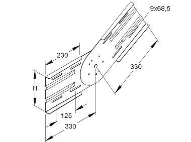 Niedax Gelenkverbinder        WSGVSN200F 