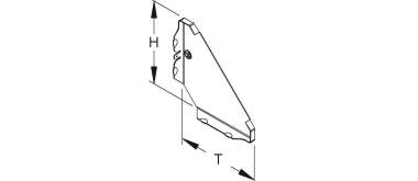 NIED Endabschlussdeckel        PED 120 C 