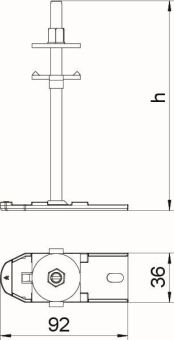 OBO IBNEV 230 Nivelliereinheit f.IBK St 
