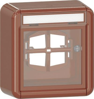 GIRA 320630 Abdeckung m.BSF+Glasscheibe 