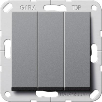 GIRA 283028 Wippschalter BS 3fach Aus 