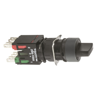 Schneider Wahlschalter 1S rund XB6AD221B 