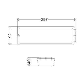 SCHUCH 130000 F Ersatzglas PC  130119007 