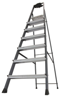 KRAU SECURO-Alu-Leiter 7 Stufen   126450 