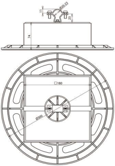 DEHN     DLH ZS 20 23 V2A BES180 GP300 K 