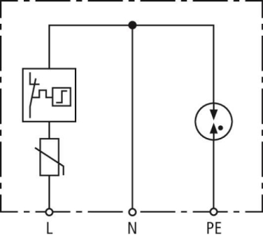 Dehn Überspannungsableiter DCOR L 2P 320 