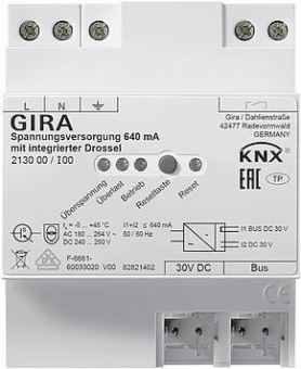GIRA 213000 Spannungsversorgung 640mA 