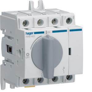 Hager Lasttrennschalter 4polig    HAB403 