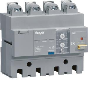 Hager Fi-Block P250 4P 100A Idn  HBT100H 