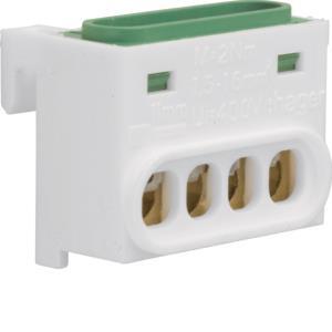 Hager PE Klemme m.4 Klemmstellen   GZ04E 