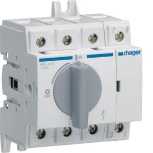 Hager Lasttrennschalter 4polig    HAC410 
