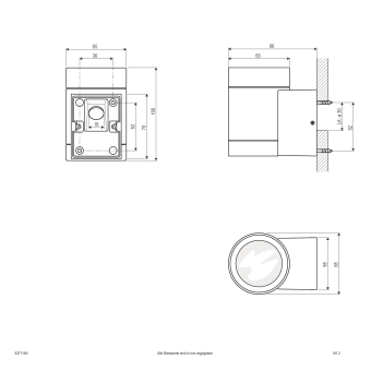 EVN Wandl.1-flmg.-rund           637114N 