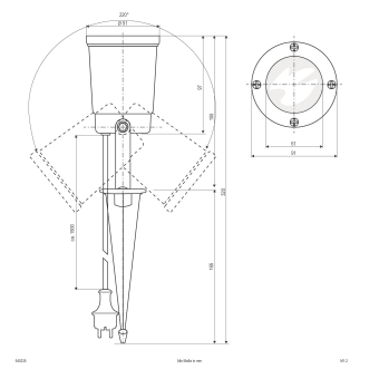 EVN Gartenspot -anthrazit -IP54   545235 