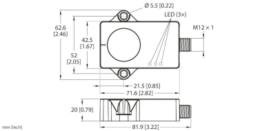 Turck           B2NF85H-QR20-IOLX3-H1141 