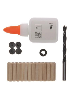 Bosch Holzdübel-Set 32tlg 6mm 2607000449 
