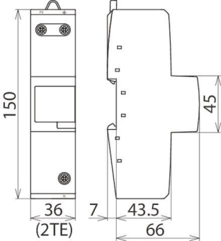 DEHN N-PE-Blitzstromableiter    DGPM 440 