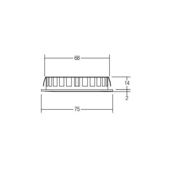BRUM LED-Einbauleuchte          12127023 