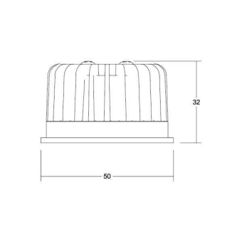 BRUM LED-Reflektoreinsatz MR16  12923384 