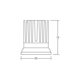 BRUM LED-Einbauleuchte 500mA,   12630073 
