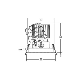 BRUM LED-Einbauleuchte rund,    12603173 