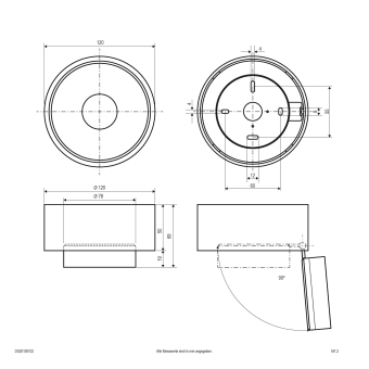 EVN LED-Deckenanbauleuchte,   DS20100102 