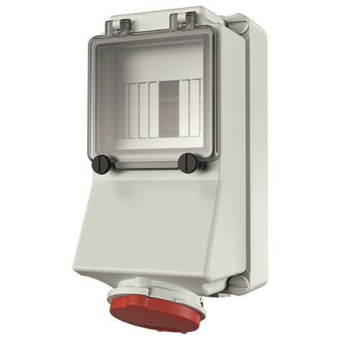 Mennekes 32A5P 6H400V Wanddose IP44 5497 