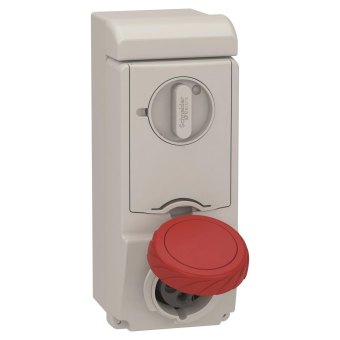 Schneider Wandsteckdose verriegelt 83185 