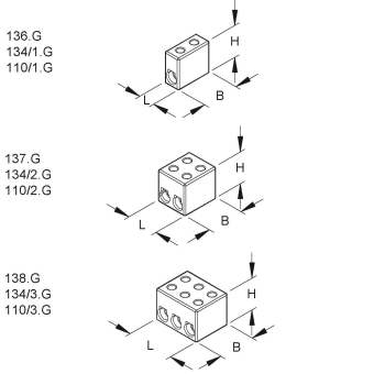 Kleinhuis Anschlussklemme          137.G 