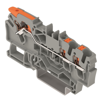 WAGO 2102-5301 3-Leiter-Durchgangsklemme 