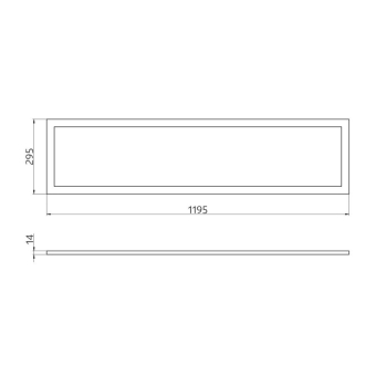 BEG 93667      PL2-30120D-LED-AG-DALI-TW 