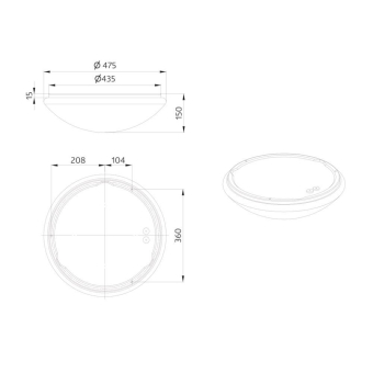 BEG L9-LEDN-HF HF-Leuchte          94457 