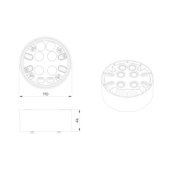 BEG 93786 Zubehör AP Montageset BEG93786 