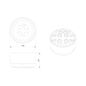 BEG 93783 Zubehör AP Montageset BEG93783 