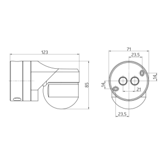BEG  RC-plus next N 230 weiß 93527 
