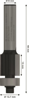 Bosch Bündigfräser 8mm D1     2608628347 