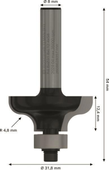 Bosch Profilfräser G 8mm R1   2608628357 