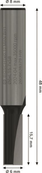 Bosch Nutfräser 8mm D1 6mm    2608628379 