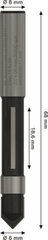 Bosch Kopierfräser 8mm D1 8mm 2608628371 