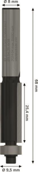Bosch Bündigfräser 8mm D1     2608628346 