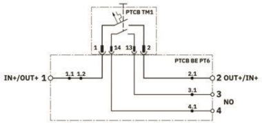 Phoenix 1509535     PTCB TM1 10A F2 NO P 